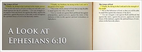 A Look at Ephesians 6:10