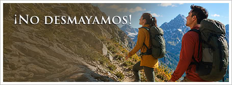 ¡No desmayamos!